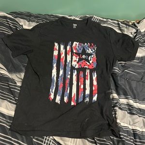 Worn nice black tee doesn’t fit no more